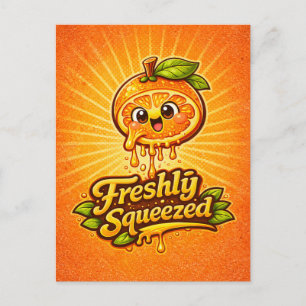 Vers Geperst - Voelt Fruity - Foodie Vrienden Briefkaart