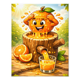 Vers Geperst - Voelt Fruity - Foodie Vrienden Foto Afdruk