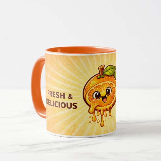 Vers Geperst - Voelt Fruity - Foodie Vrienden Mok (Voorkant links)