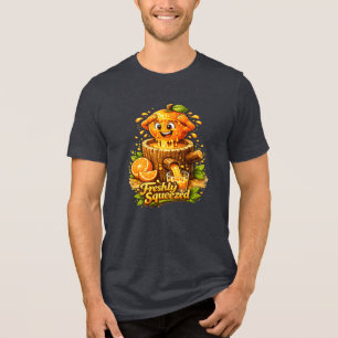 Vers Geperst - Voelt Fruity - Foodie Vrienden Tri-Blend Shirt
