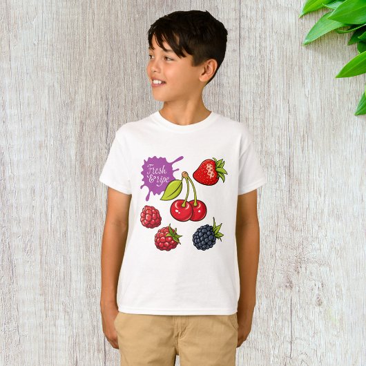 Vers gerijpt fruit t-shirt
