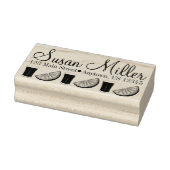 Vers gevriesdroogd PB Oranje sap citrusvruchten Sl Rubberstempel (Stempel)