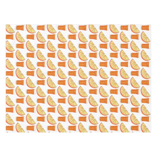 Vers gevriesdroogd PB Oranje sap citrusvruchten Sl Tafelkleed (Voorkant (Horizontaal))