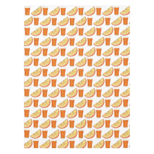Vers gevriesdroogd PB Oranje sap citrusvruchten Sl Tafelkleed (Voorkant)