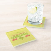Vers gevriesdroogde limonade Napkin Glazen Onderzetter (Schuin)