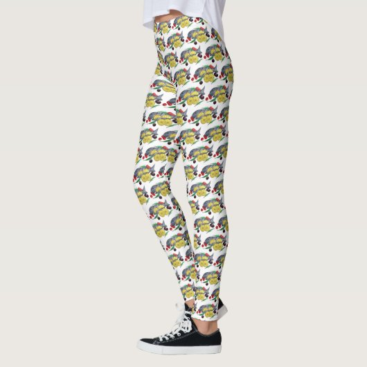Vers Grilled Fish Greek Mediterranean Seafood Leggings (Links)