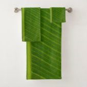 vers groen bananenblad bad handdoek (Insitu)