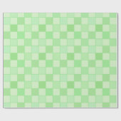 vers, groen geruit pakpapier (Vlak)