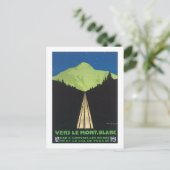 Vers le Mont Blanc Briefkaart (Staand voorkant)