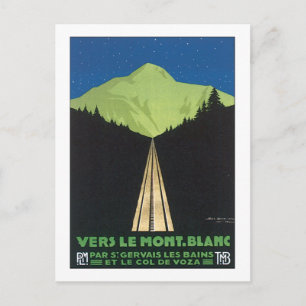 Vers le Mont Blanc Briefkaart