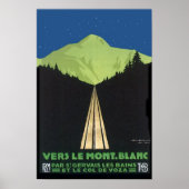 Vers Le Mont. Blanc Poster (Voorkant)
