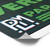 Vers Le Mont. Blanc Vintage Travel Poster (Hoek)