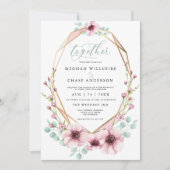 Vers lentevloerbloemen en vlinderbloemigenBride™ Kaart (Voorkant)