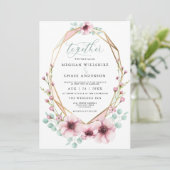 Vers lentevloerbloemen en vlinderbloemigenBride™ Kaart (Staand voorkant)