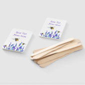 Vers lentevloerder en vliegende bijen -  handwaaier (Niet-gemonteerd)