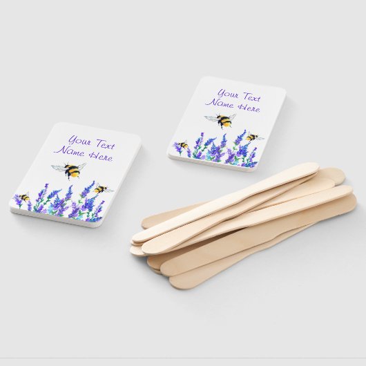 Vers lentevloerder en vliegende bijen -  handwaaier (Niet-gemonteerd)