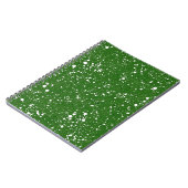 Vers marmeren notitieboek in fris groen (Linkerzijde)