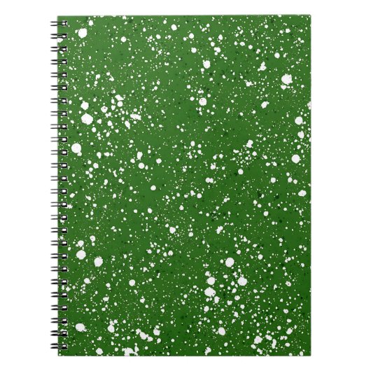 Vers marmeren notitieboek in fris groen (Voorkant)