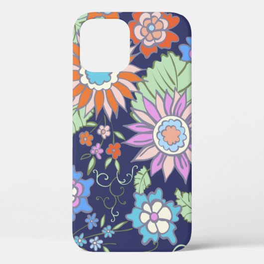 Vers naadloos achtergrondpatroon - zomer Case-Mate iPhone case (Achterkant)
