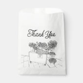 Vers Op De Markt Bruidsbruiloft, Boerenmarkt Bedankzakje (Voorkant)