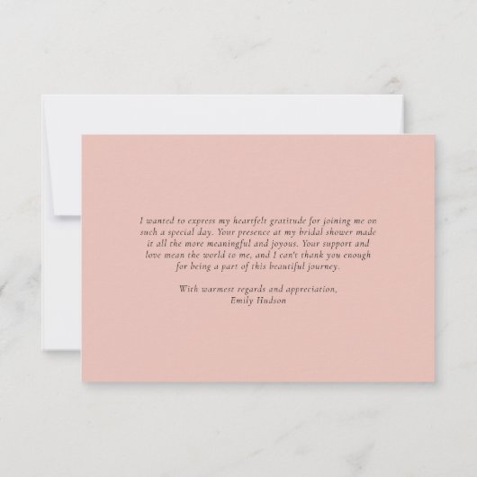 Vers Op De Markt Bruiloft Feest Bedankkaart (Achterkant)