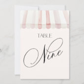 Vers Op de Markt Tafel Nummer Negen Kaart (Voorkant)