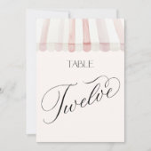 Vers Op de Markt Tafel Nummer Twaalf Kaart (Voorkant)
