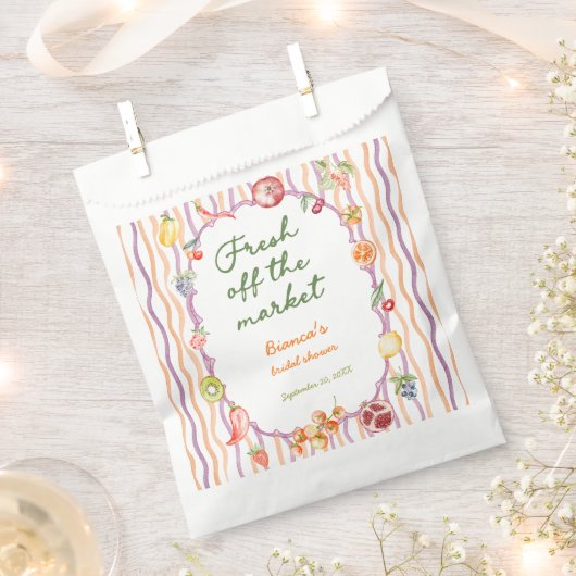Vers Op De Markt Whimsical Bruiloftsborrel Bedankzakje (Geknipt)