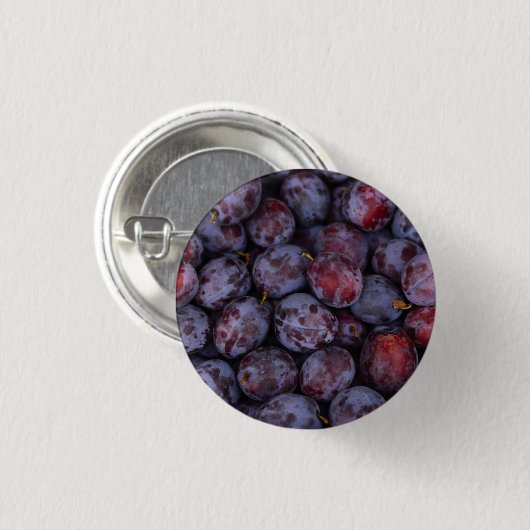Vers Paarse stekken Ronde Button 3,2 Cm (Voorkant /achterkant)