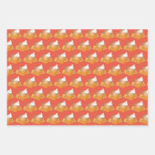 Vers perziken Fruit Georgia Peach Cobbler Dessert Inpakpapier Vel (Voorkant 2)