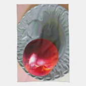 vers perzout in zonlicht theedoek (Verticaal)