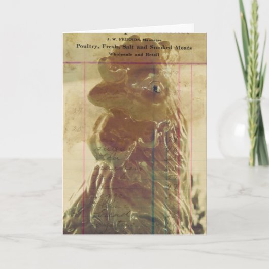 Vers pluimvee kaart (Voorkant)