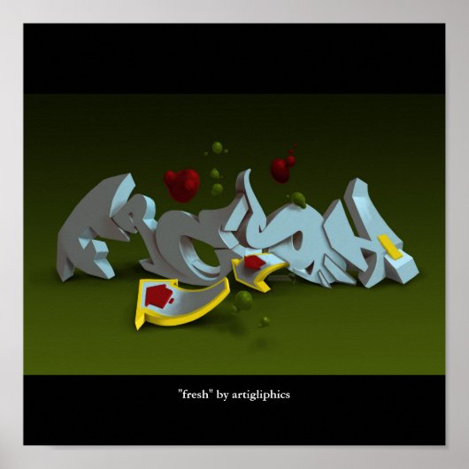 "VERS" POSTER (Voorkant)