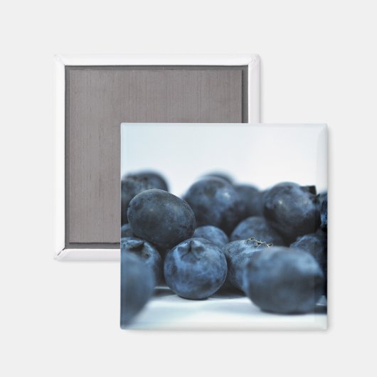 Vers rijpe blauwbessen magneet (Voorkant / Achterkant)