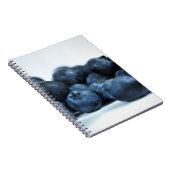 Vers rijpe blauwbessen notitieboek (Rechterzijde)