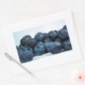 Vers rijpe blauwbessen rechthoekige sticker (Envelop)
