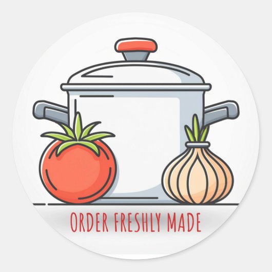 vers ronde sticker (Voorkant)