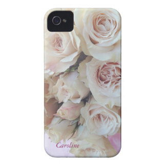 vers roze roze bouquet iPhone 4/4S hoesje