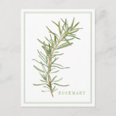 VERS ROZEMARIJN BRIEFKAART (Voorkant)