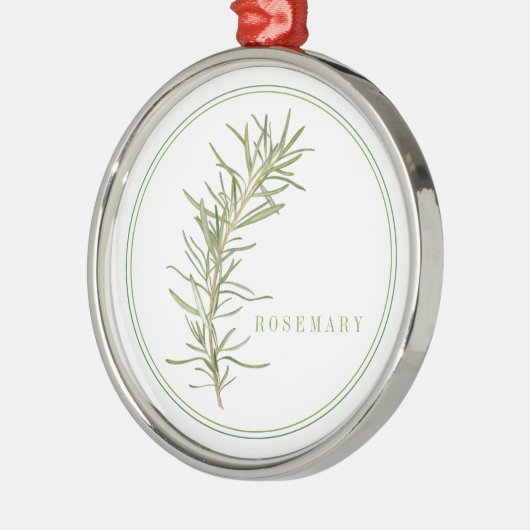 VERS ROZEMARIJN Premium Rond Ornament (Links)