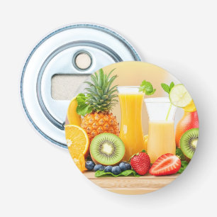 vers sappig fruit button flesopener