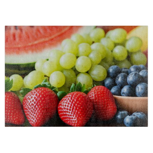 vers sappig fruit snijplank (Voorkant)