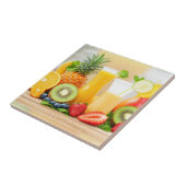 vers sappig fruit tegeltje (Zijkant)