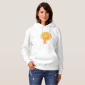 Vers Sinaasappel Vrouwen Hoodie (Voorkant volledig)