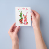 Vers Sinaasappelsap Koel Drank - Zomerfruit  Flyer (Hand)