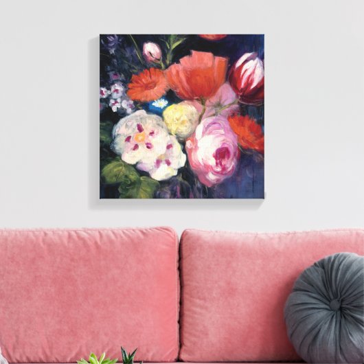 Vers snijveerventilator canvas afdruk (Insitu (Woonkamer))