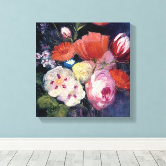 Vers snijveerventilator canvas afdruk (Insitu (Houten vloer))