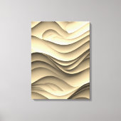 Vers Snoep gekleurde golven Canvas Afdruk (Voorkant)
