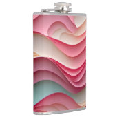 Vers Snoep gekleurde golven Heupfles (Rechts)