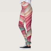 Vers Snoep gekleurde golven Leggings (Links)